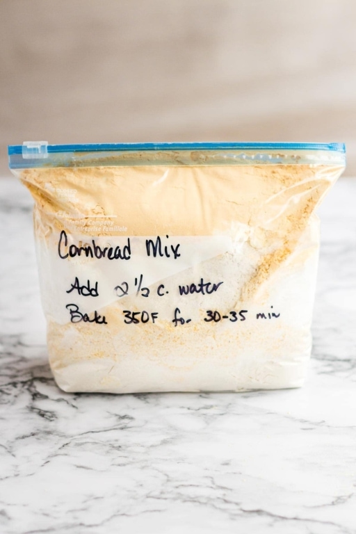 Homemade Dry Cornbread Mix Recipe (Just Add Water)