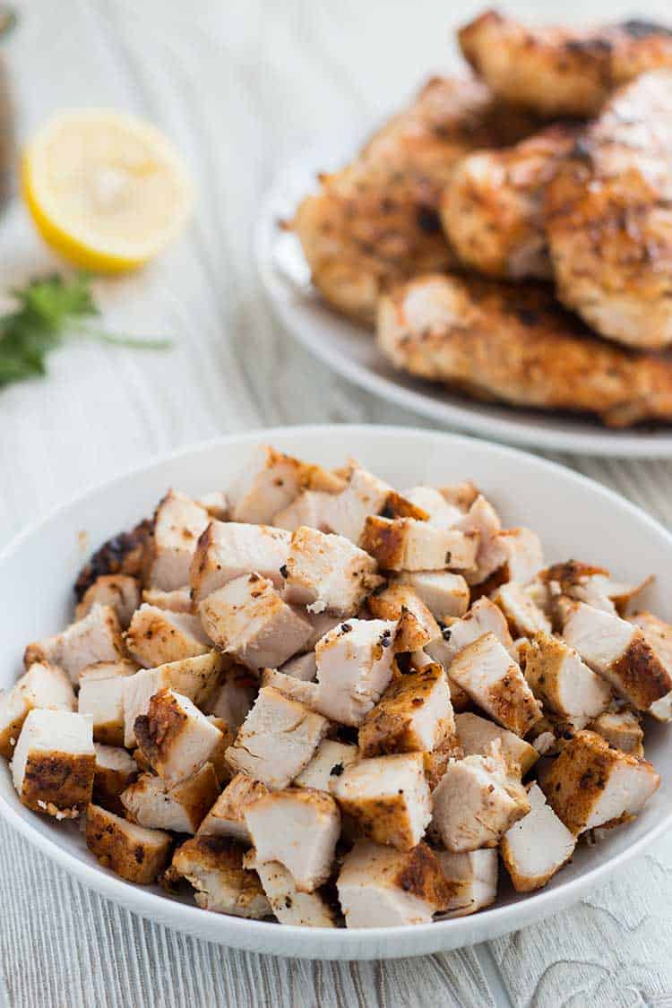 Grilled Chicken Diced
